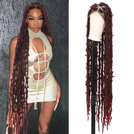 Kaylss Full Double Lace Knotless Locs Braided