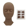 Training False Eyelash Practice Lash Silicone Mannequin Model