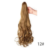 Ponytail Extension Wavy Curly Ponytail Hair Extension Synthetic