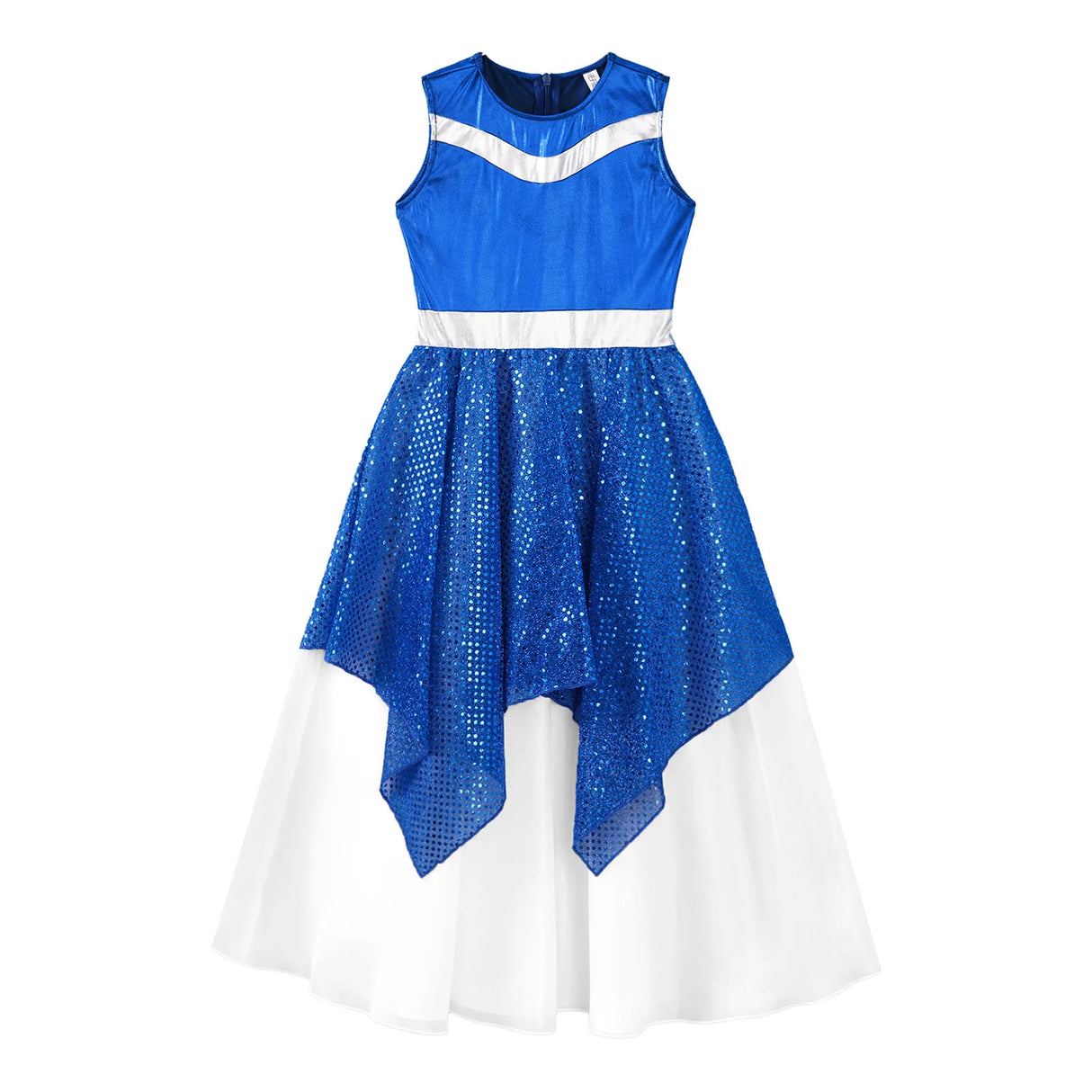 Kids Girls Praise Lyrical Modern Dance Dress Sleeveless