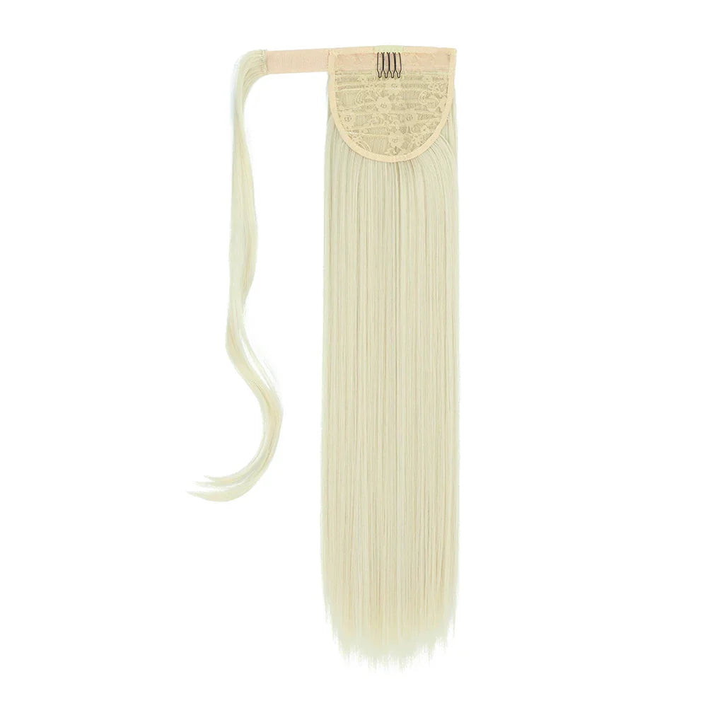 Synthetic Ponytail Hair Extension Natural Hairpiece Clip In