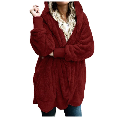 Women Winter Warm Coat Jacket Outwear Ladies Cardigan