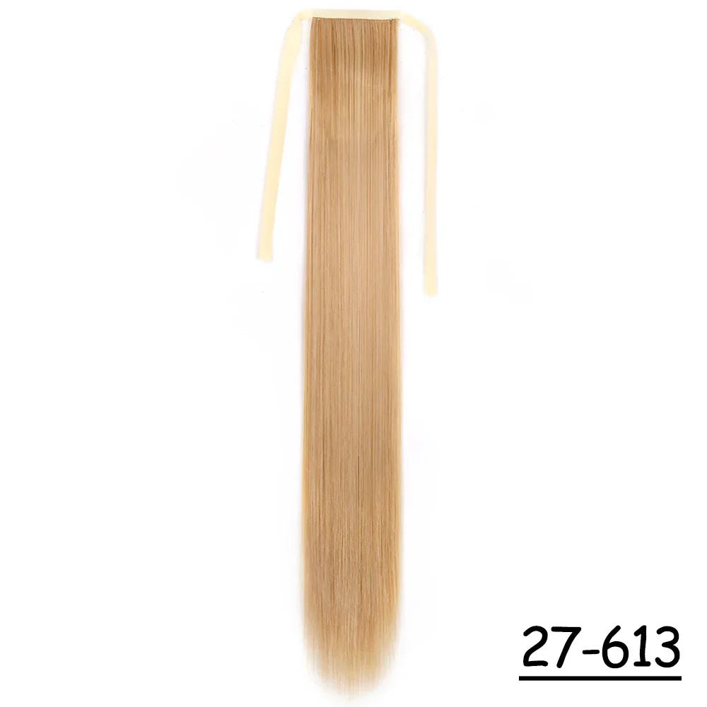 Synthetic Ponytail Hair Extension Natural Hairpiece Clip In