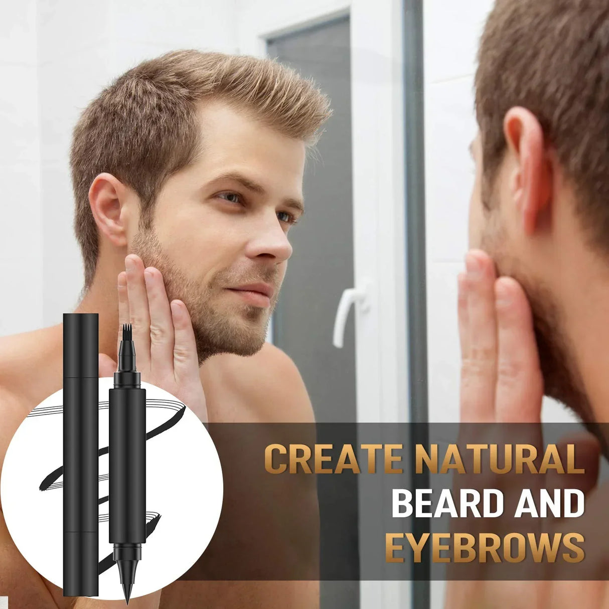 Beard Pen Barber Pencil Facial Hair Styling Eyebrow