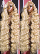 Brazilian Inches Body Wave Honey Blonde Hd Transparent