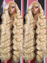 Brazilian Inches Body Wave Honey Blonde Hd Transparent