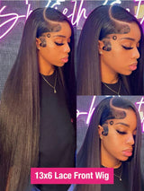 Transparent Hd Straight Lace Front Human