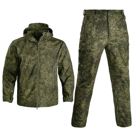 Military Uniform Fleece Russian Camo Tactical Assult Combat