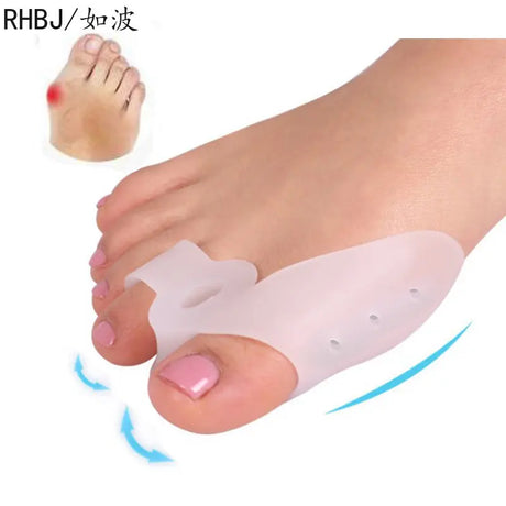 Silicone Gel Thumb Corrector Bunion Foot Toe Hallux