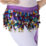 Colorful Belt Belly Dance Belt Costumes Double Layers