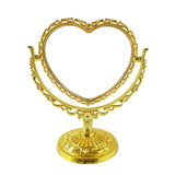 Tabletop Makeup Mirror Elegant Decorative Degree Rotation Desktop