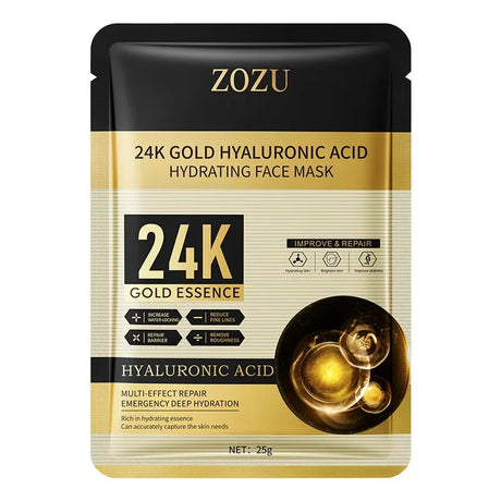 Gold Hyaluronic Acid Face Mask Facial Skincare Anti