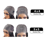 Glueless Wig Human Hair Ready To Wear Pre