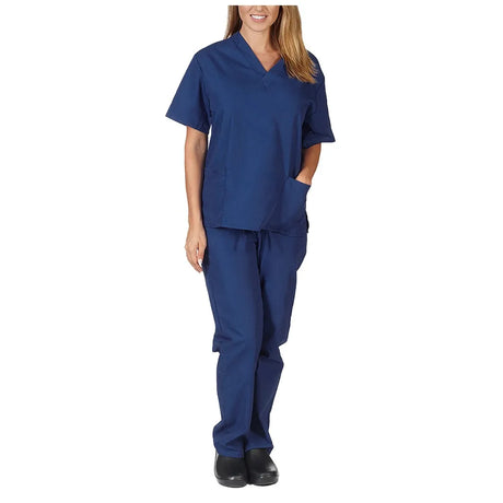 Solid High Quality New Scrub Uniforms Suit Beauty