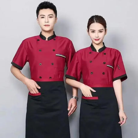 Long Sleeve Chef' Work Clothes Restaurant Hotel Work