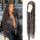 Kaylss Full Double Lace Knotless Locs Braided