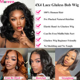 Body Wave Wear And Go Glueless Bob Wigs