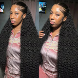 Wigirl Deep Wave X Hd Transparent Lace Frontal