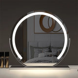 LED Round Vanity Mirror with 10X Magnification