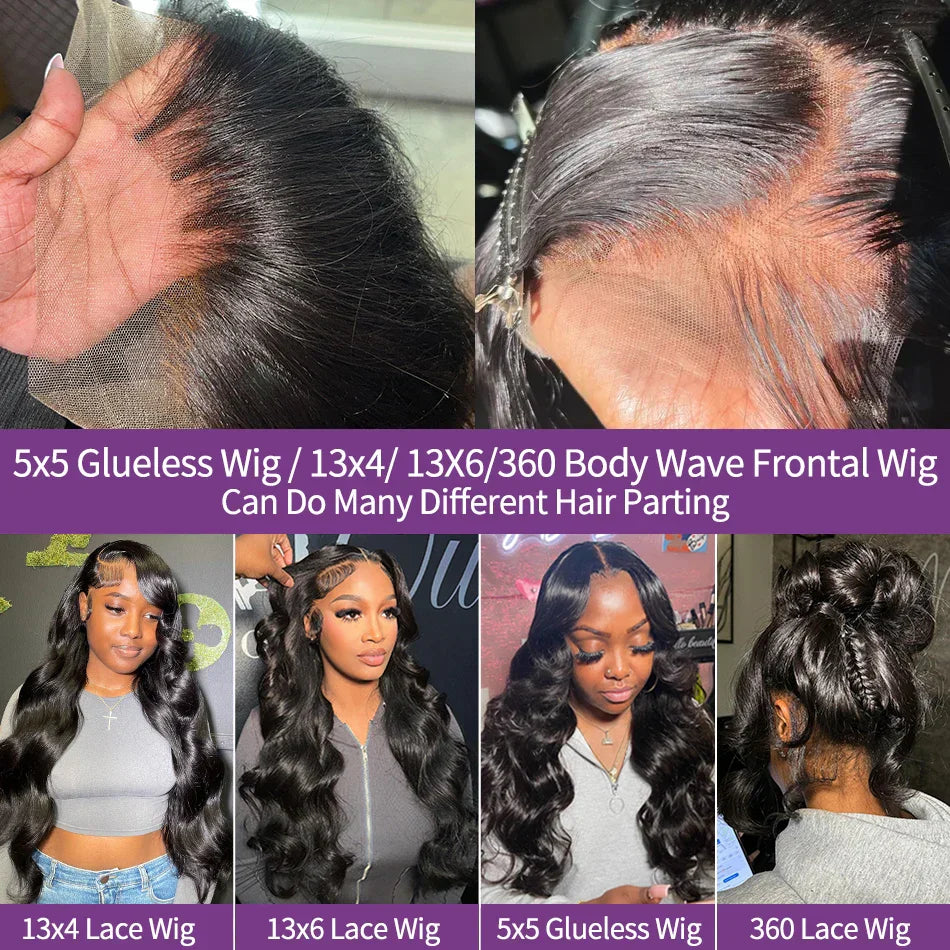 Body Wave Hd Transparent Lace Frontal