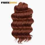 Freedom Deep Wavy Twist Crochet Hair Synthetic Curly