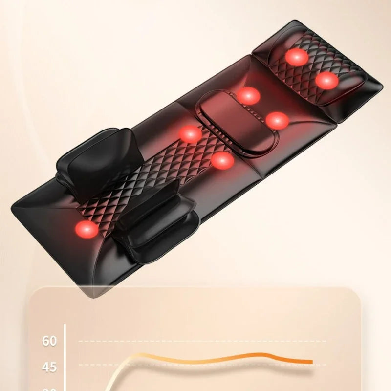 Intelligent Massage Mattress Whole-Body Multi-Functional Kneading Shoulder Back