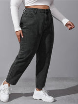 Women Autumn Washing Loose Stretchy Pant 5Xl 6Xl