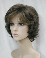 Fashion Short Women‘s Wigs Blonde Brown Black Wig Bob Curly Wigs Real Natural Hair