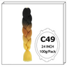 Synthetic Long Jumbo Ombre Braiding Hair For Women