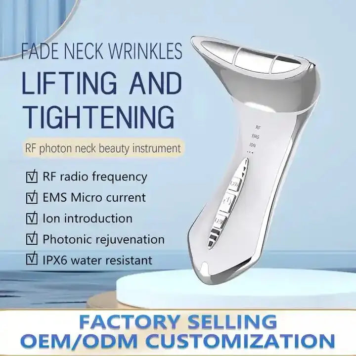 Home Use Facial Massager Led Photon Anti-Wrinkle Face