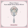 Flower Knows Swan Ballet Series Hand Holding Mirror