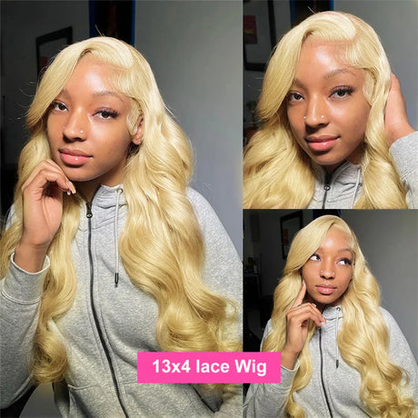 Hd Lace Frontal Wig Transparent Honey Blonde Body