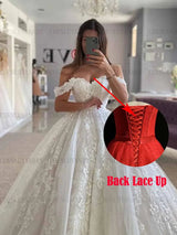 Luxury Sweetheart Wedding Dress