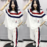 New Fashion Set Women'S Slim Loose Fit Large