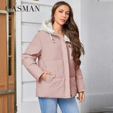 Gasman Women'S Parka New Fashion Women'S Stand Collar