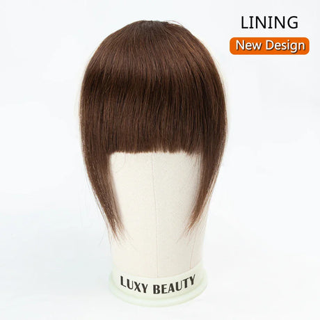 Human Hair Bangs Clips D Blunt Cut Natural