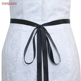 Topqueen Formal Occasion Woman Belt Diamond Handmade Belt