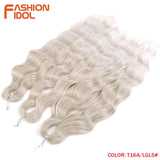 Fashion Idol Lena Hair Synthetic Deep Wave Braiding