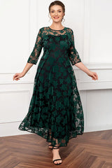 Women Dress Mother Of The Bride Green Rose