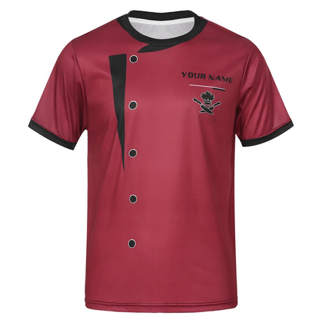 Unisex Restaurant Kitchen Chef Uniform Shirt Women Men