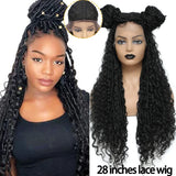 Tress Goddess Faux Locs Wigs Long Braided Lace