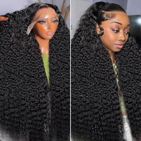 Loose Deep Wave Lace Frontal Wigs Brazilian