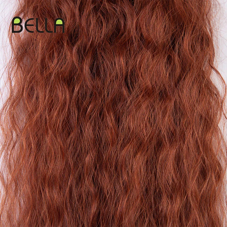 Bella Curly Synthetic Hair Ponytail Extensions Long Curly