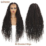 Boho Full Lace Front Wig Knotless Box Braided