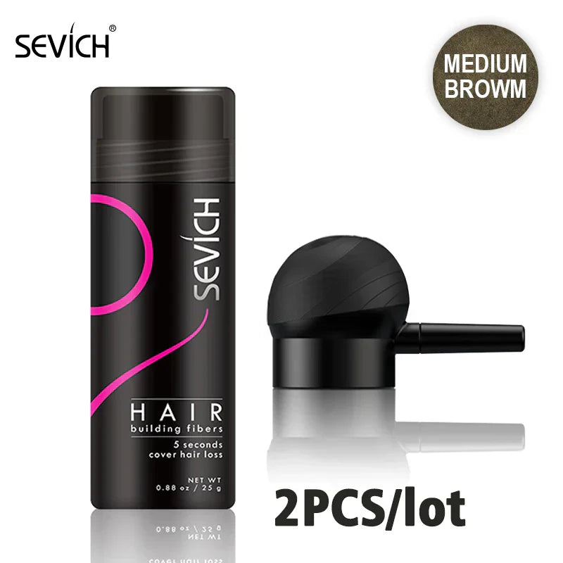 Color Africa Hair Building Fiber Powder Spray Keratin