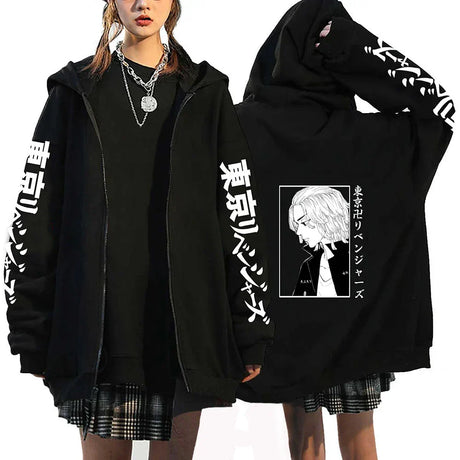 Japan Anime Tokyo Revengers Hoodie Mikey Baruhara Graphic