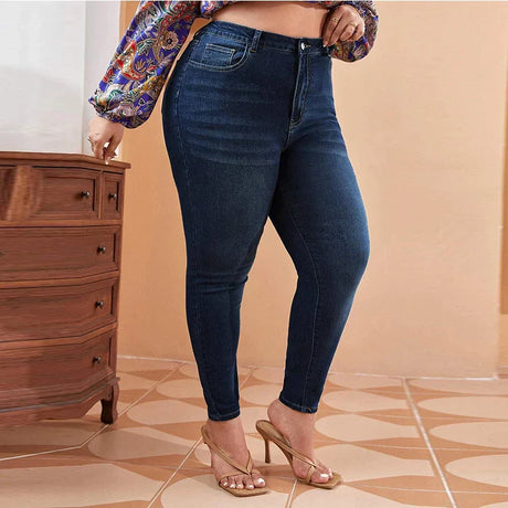 Skinny Jeans For Women High Waist Stretch Denim