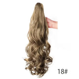 Ponytail Extension Wavy Curly Ponytail Hair Extension Synthetic