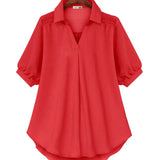 New Clothing Short-Sleeved Women Loose Appear Thin Personality