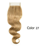 Lace Closure Body Wave Natural Color Dark